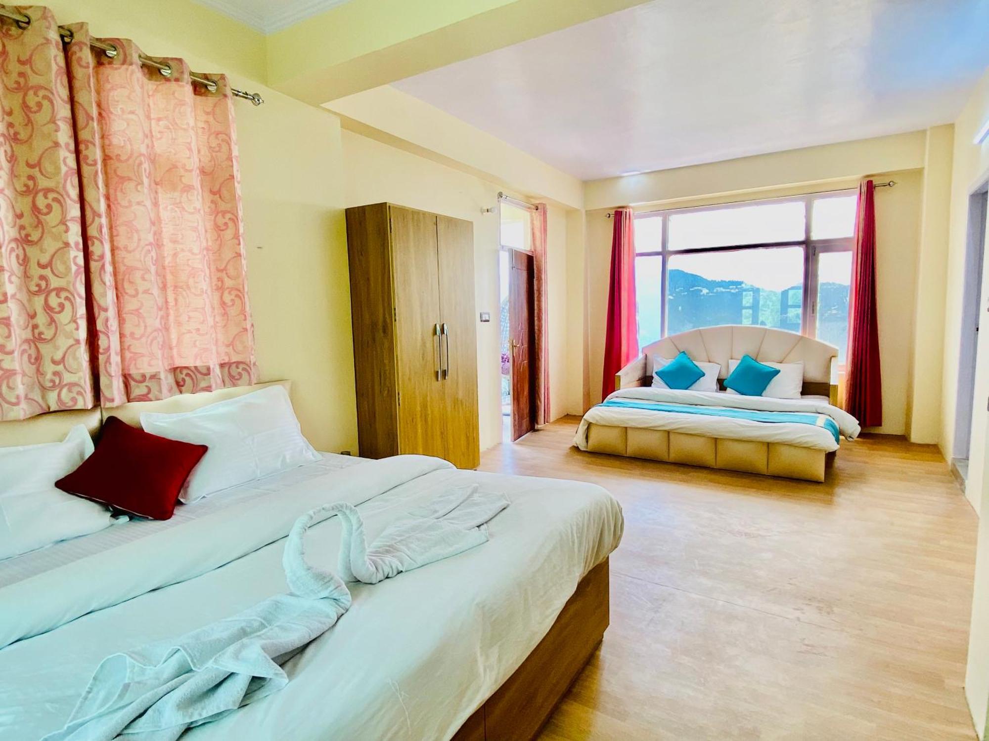 Royal Green Mashobra - Mountain And Valley View Rooms Shimla Bagian luar foto