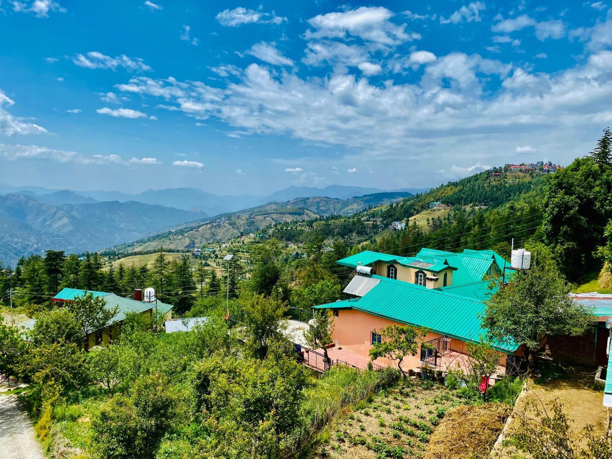 Royal Green Mashobra - Mountain And Valley View Rooms Shimla Bagian luar foto